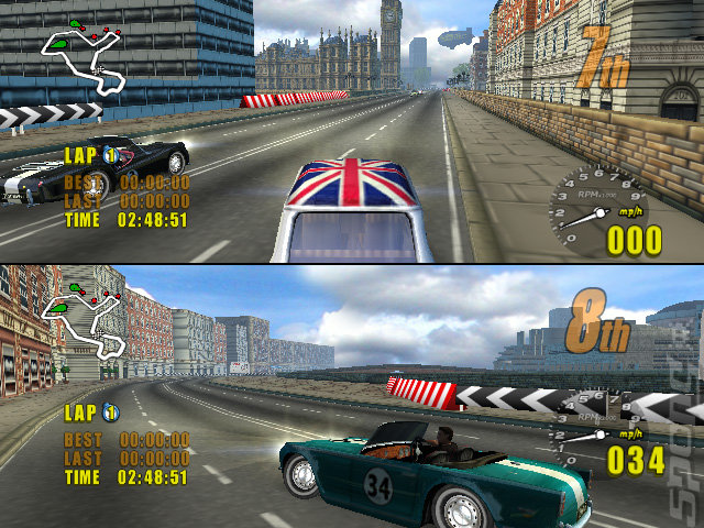 Classic British Motor Racing - Wii Screen