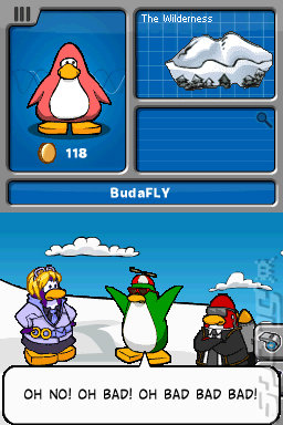 Club Penguin: Elite Penguin Force: Herbert's Revenge - DS/DSi Screen