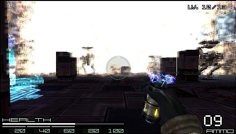 Coded Arms - PSP Screen