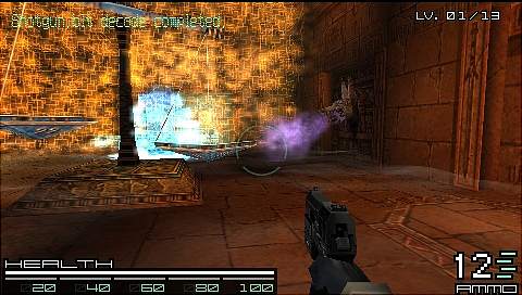 Coded Arms - PSP Screen