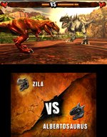 Combat of Giants: Dinosaurs - 3DS/2DS Screen