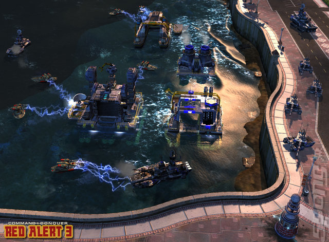 Command & Conquer: Red Alert 3 - Xbox 360 Screen