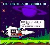 Commander Keen - Game Boy Color Screen