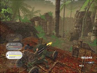 Conflict Vietnam - PS2 Screen