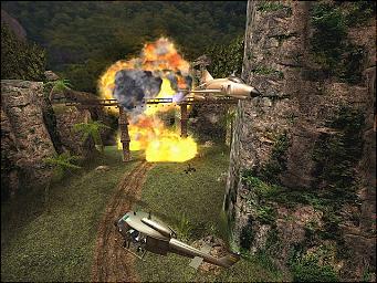 Conflict Vietnam - PS2 Screen