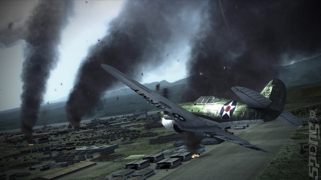 Damage Inc. Pacific Squadron WWII - Xbox 360 Screen