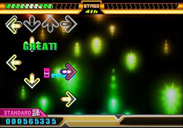 Dance Dance Revolution Max 2 - PS2 Screen