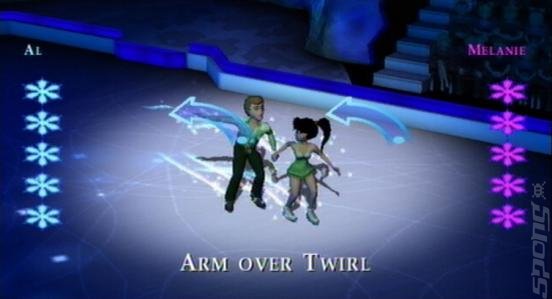 Dancing On Ice - Wii Screen