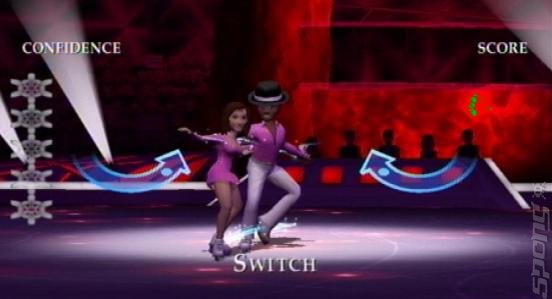 Dancing On Ice - Wii Screen