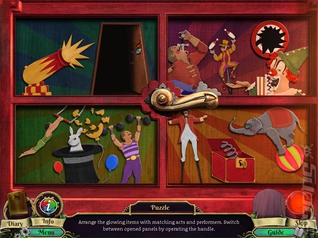 Dark Arcana: The Carnival - PC Screen
