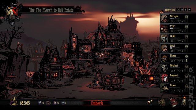 Darkest Dungeon: Collector's Edition - PS4 Screen