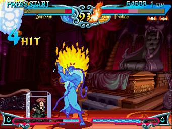 Darkstalkers 3 - Arcade Screen