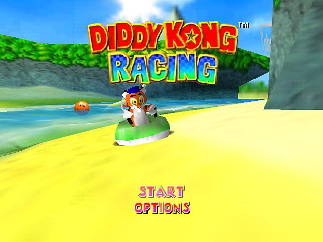 Diddy Kong Racing - N64 Screen