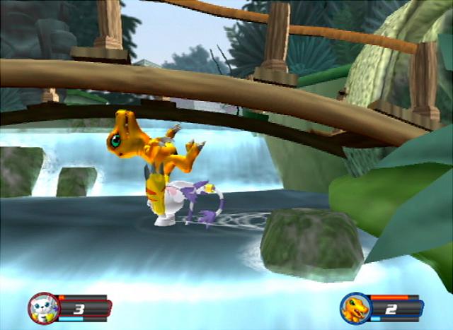 Digimon Rumble Arena 2 - PS2 Screen