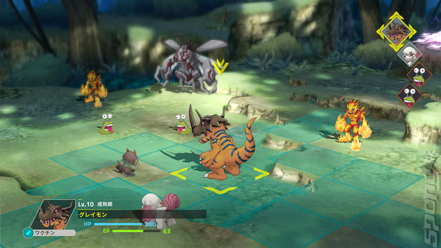 Digimon Survive - PS4 Screen