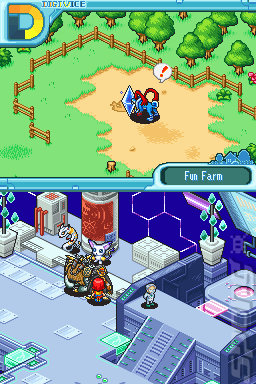 Digimon World DS - DS/DSi Screen