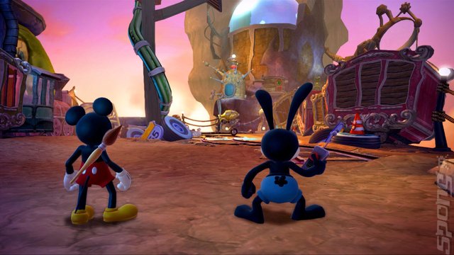 Disney: Epic Mickey 2: The Power of Two - Wii U Screen