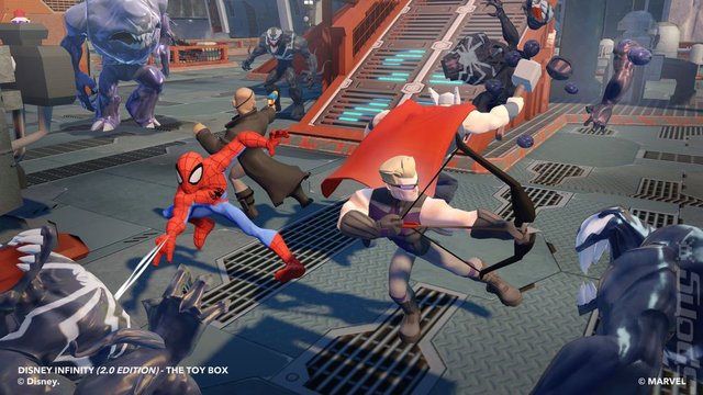 Disney Infinity 2.0: Marvel Superheroes - Wii U Screen