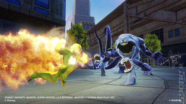 Disney Infinity 2.0: Marvel Superheroes - Wii U Screen