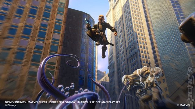 Disney Infinity 2.0: Marvel Superheroes - Wii U Screen