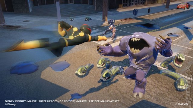 Disney Infinity 2.0: Marvel Superheroes - Wii U Screen