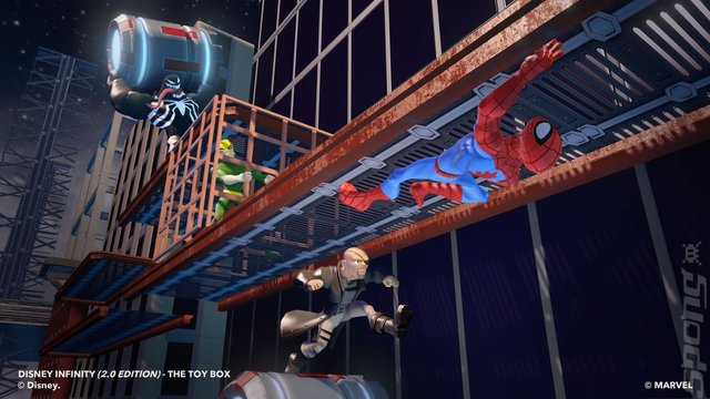Disney Infinity 2.0: Marvel Superheroes - Wii U Screen