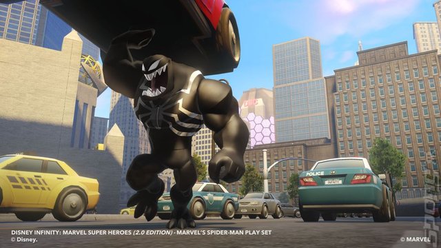 Disney Infinity 2.0: Marvel Superheroes - Wii U Screen