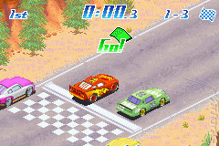 Disney Presents a PIXAR Film: Cars - GBA Screen