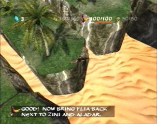 Disney's Dinosaur - PS2 Screen