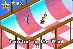 Disney's Extreme Skate Adventure - GBA Screen