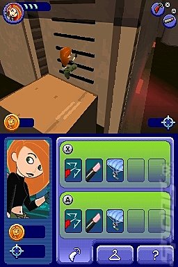 Disney's Kim Possible: Global Gemini - DS/DSi Screen