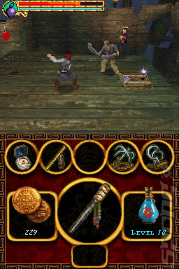 Disney's Pirates of the Caribbean: At World's End - DS/DSi Screen