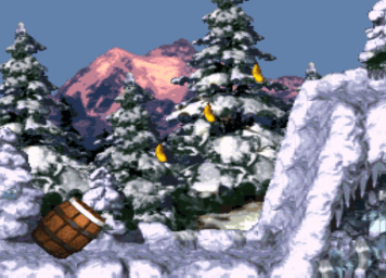 Donkey Kong Country - SNES Screen