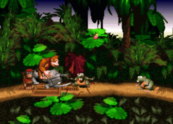 Donkey Kong Country - SNES Screen