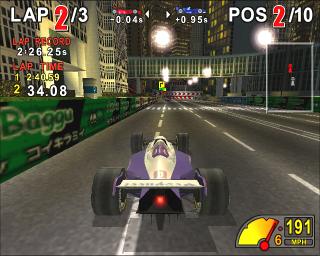 Downforce - PS2 Screen