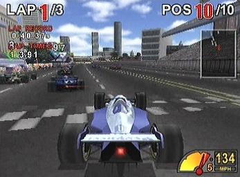 Downforce - PS2 Screen