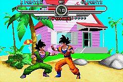 Dragon Ball Z: Taiketsu - GBA Screen