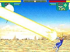 Dragon Ball Z: Supersonic Warriors - GBA Screen
