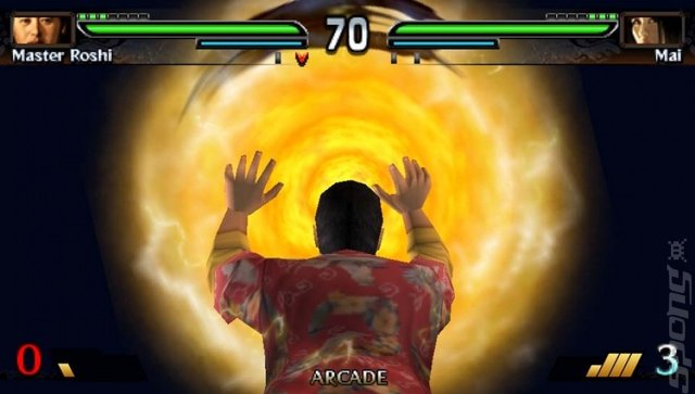 Dragonball Evolution - PSP Screen