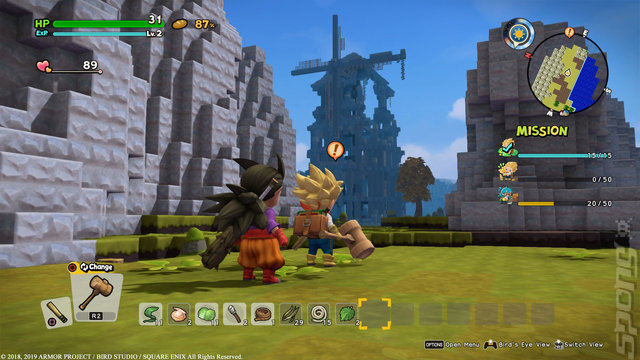 Dragon Quest Builders 2 - Switch Screen