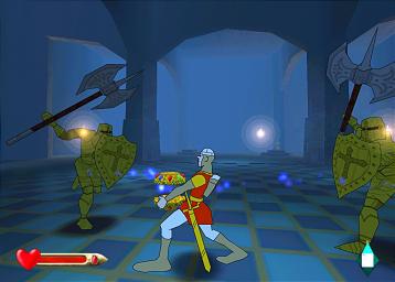 Dragon's Lair 3D: Return to the Lair - GameCube Screen