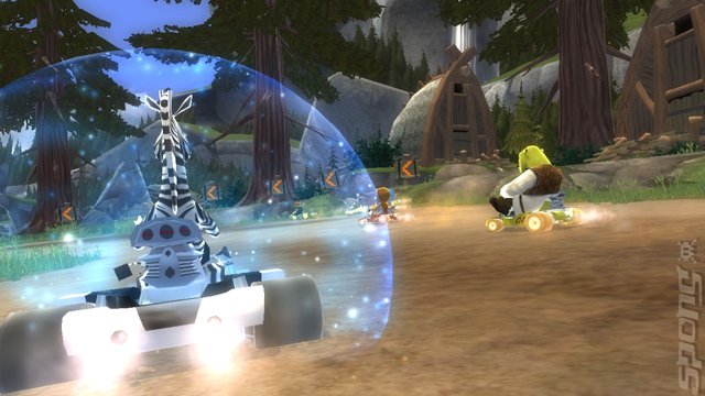 DreamWorks Super Star Kartz - Wii Screen