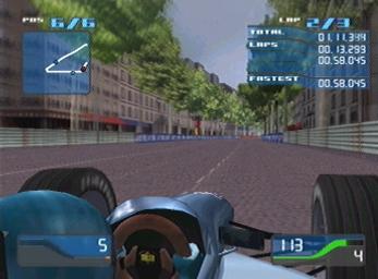 Driven - PS2 Screen