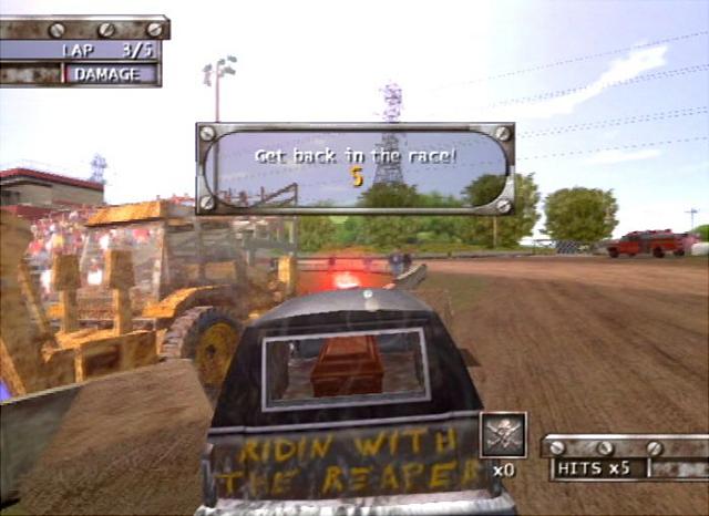 Driven to Destruction - PS2 Screen