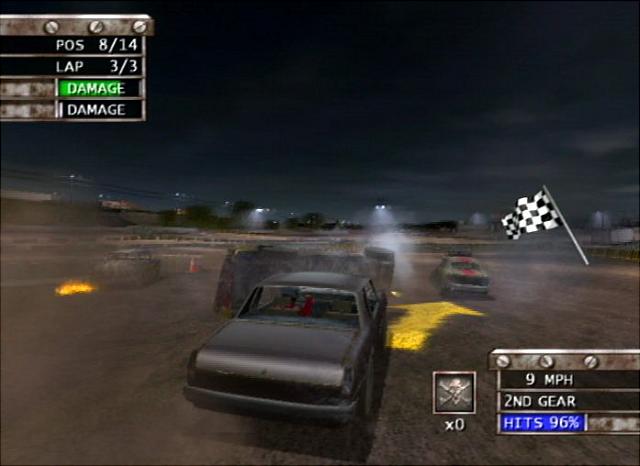 Driven to Destruction - PS2 Screen