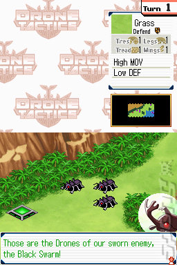 Drone Tactics - DS/DSi Screen