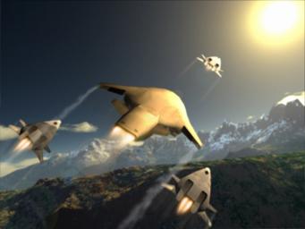 Dropship: United Peace Force - PS2 Screen