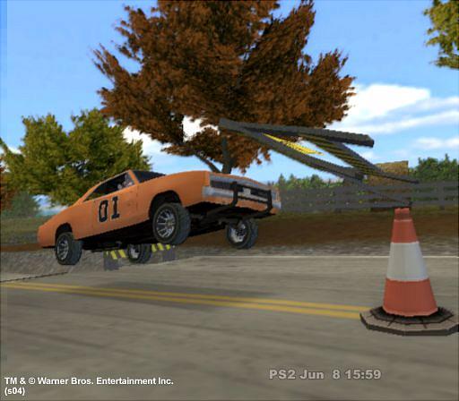 Dukes of Hazzard: Return of the General Lee - PS2 Screen