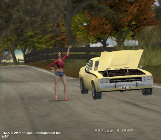 Dukes of Hazzard: Return of the General Lee - PS2 Screen