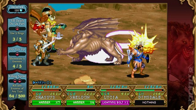 Dungeons & Dragons: Chronicles of Mystara - PC Screen